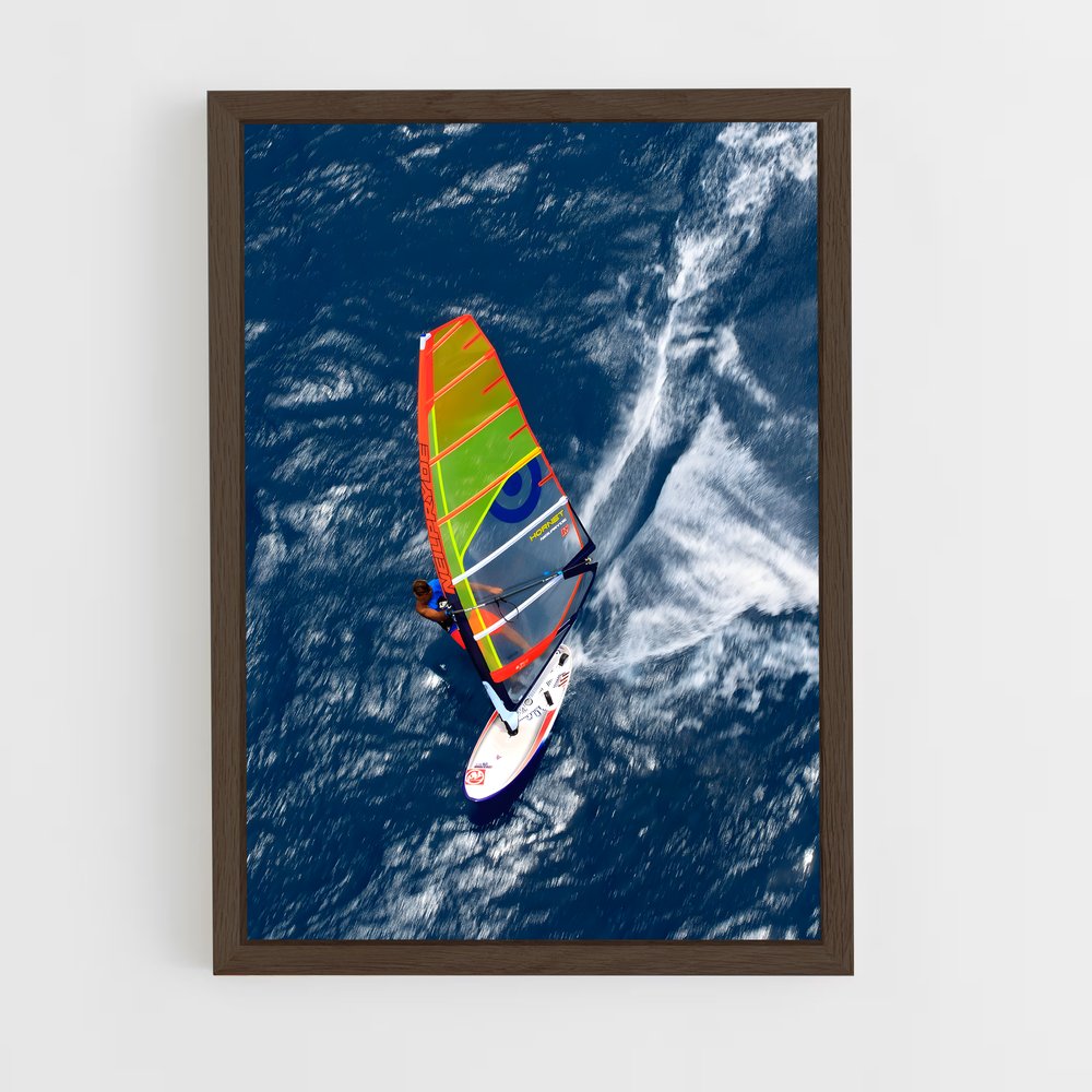 Poster Antoine albeau – affiche Planche à voile (vue 5)